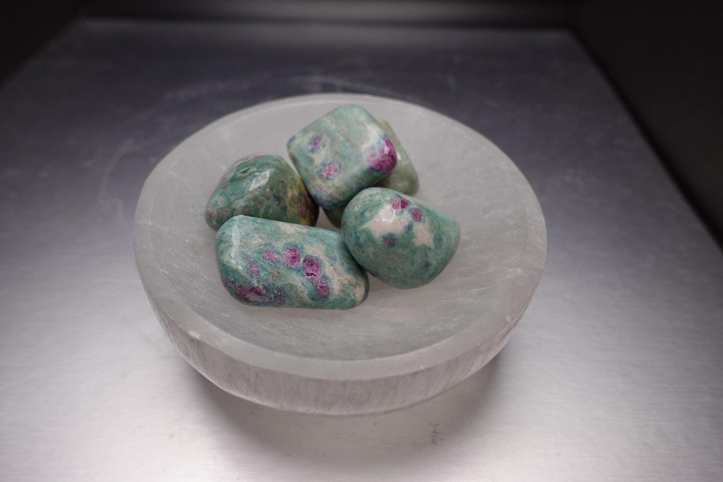 Ruby Fuchsite Tumble Stone